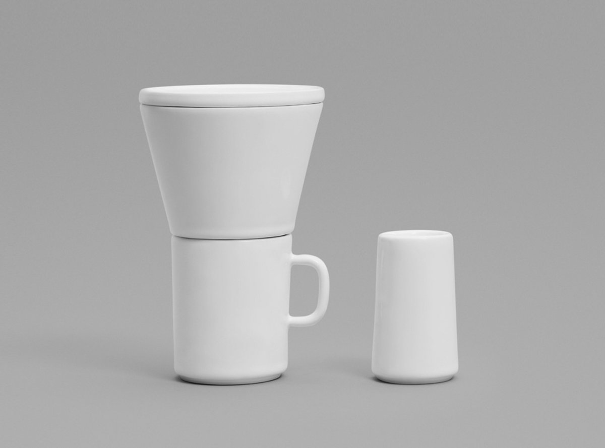 Time In Pour Over Coffee Maker Mug Set Michael Sodeau Time In Pour Over Coffee Maker Mug Set