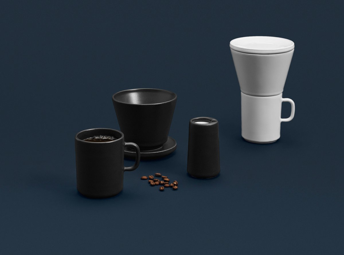 Time In Pour Over Coffee Maker Mug Set Michael Sodeau Time In Pour Over Coffee Maker Mug Set