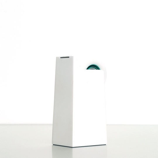A N Y T H I N G - Tape Dispenser... #tbt #anything #anythingdesign #tapedispenser #stationery #Japan #michaelsodeau #michaelsodeaustudio #modern #design #reddotaward #simplicity #2009 #desktoparchitecture