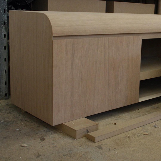 Pressed Oak sideboard... #handmade #artesian #madeinlondon #isokon #isokonplus #design #simplicity #moderncraft #michaelsodeaustudio #michaelsodeau #tbt #attentiontodetail #factoryvisit