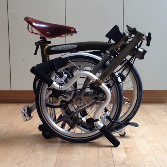 Studio transport... #michaelsodeaustudio #michaelsodeau #design #studio #simplicity #modern #brompton