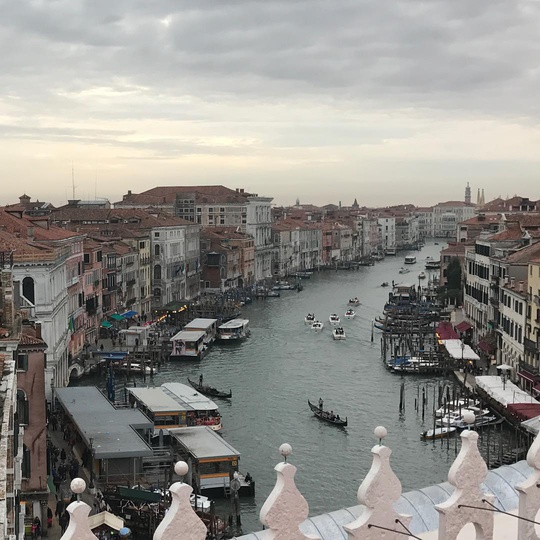 View from the roof of Fondaco dei Tedeschi by Rem Koolhaas... #venezia