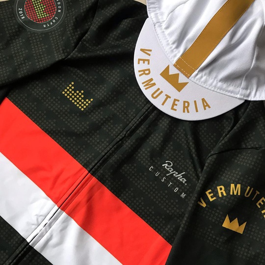 Cycling kit design produced by Rapha Custom... #vermuteria_london #rccldn #northlondon #design #cycling #London #rapha